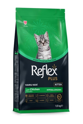 Reflex Plus Hipoalerjenik Tavuklu Yavru Kedi Maması 1,5 Kg