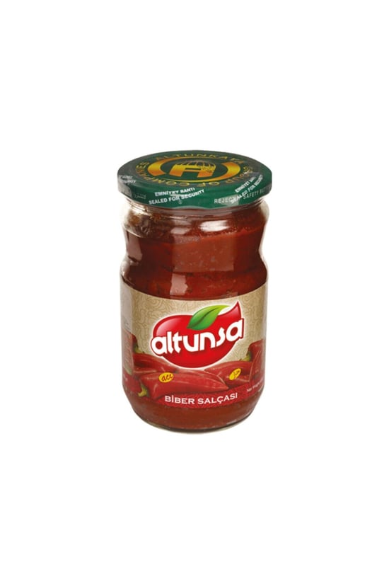 Altunsa Acılı Biber Salçası 650 Gr