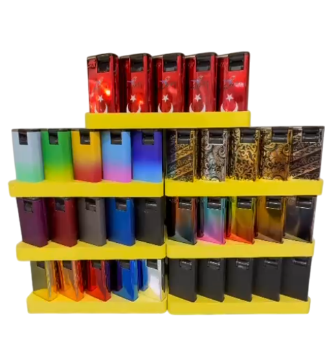 Str 2025 Torch Metal İzgarali Dolumlu Çakmak Jet