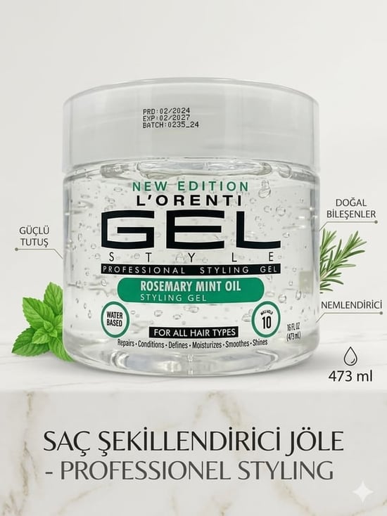 Lorenti Saç Jolesi 473ml Biberiye Yaglı