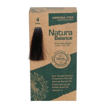 NATURA BALANCE SAÇ BOYASI 4 KAHVE