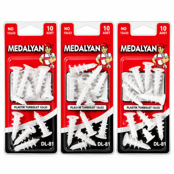 Medalyan Dl-87 ( 15x33 ) Plastik Turbolet