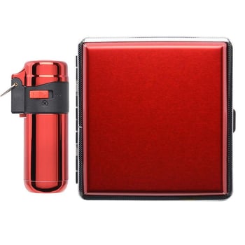 Atomic German Çakmak Tabaka Hediye Seti Kırmızı Kırmızı