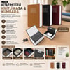 İ12-267 ( Büyük=180x115x55mm ) ( Kitap Modeli ) Kilitli Kasa & Kumbara Renkli