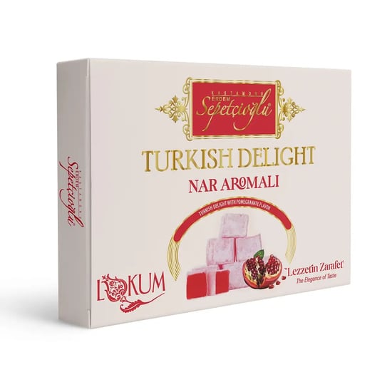 Kastamonu Meşhur Sepetçioğlu Nar Aromalı Lokum 540g