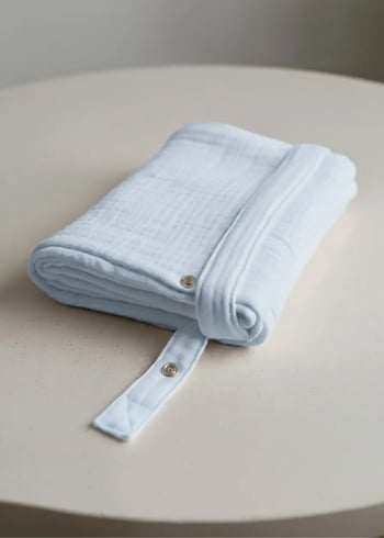 Muslin Emzirme Örtüsü 100x70 Cm Mavi