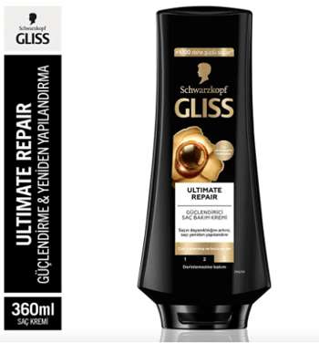 Saç Kremi Gliss 360 Ml Ultimate Repair