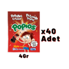 Hleks Patlayan Şeker Popios 40 Adet 4 Gr Kola