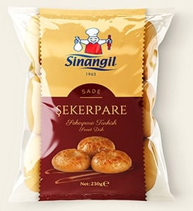 Sinangil Sade Şekerpare Tatlısı 230gr