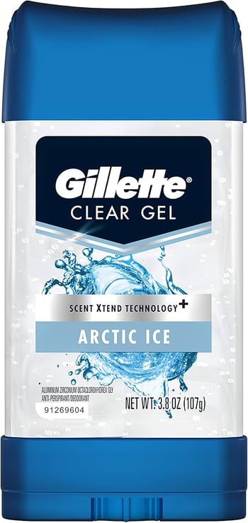 Gillette Clearshiled Arctic İce Antiperspirant Deodorant Jel 107gr