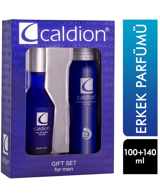 Caldion Erkek Parfümü EDT 100 ml + Deodorant 140 ml
