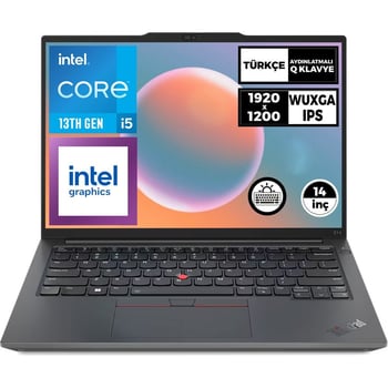 Lenovo Thinkpad E14 Gen 5 Intel Core I5-1335U 16GB 512GB SSD 14" Wuxga Windows 11 Pro Taşınabilir Bi
