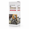 İ22-412 Hand Grinder ( Büyük ) ( Cam Hazneli & Krom Kaplama Pls.kapaklı ) Tuz & Baharat Öğütücü