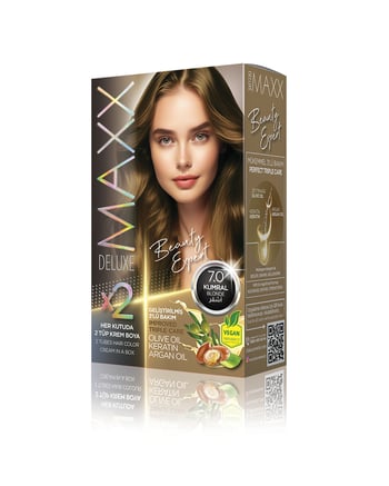 Maxx Deluxe Beauty Expert Set Saç Boyası 7.0 Kumral