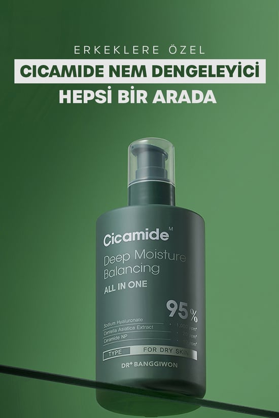 Dr Banggıwon Cicamide Derin Nem Dengeleyici Krem Balm, Aydınlatıcı, Gün Boyu Etkili, Erkeklere Özel, 300 Ml