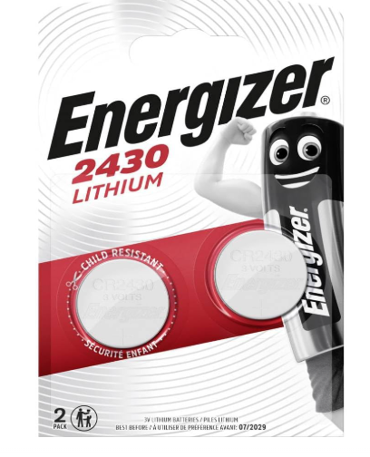 Energizer Lithium CR2430 2'li Pil