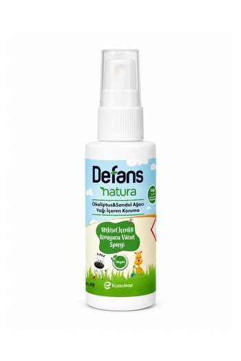 Defans Natura Bitkisel İçerikli Koruyucu Vücut Sprey 50ml