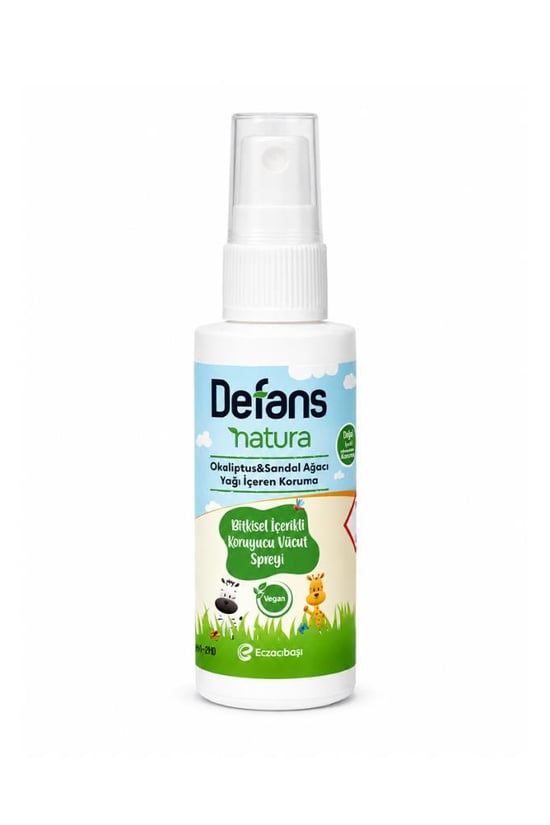 Defans Natura Bitkisel İçerikli Koruyucu Vücut Sprey 50ml