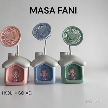 Şirin Kızlı Masa Fanı