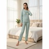 Muka 800-112 Bayan Raporlu İnterlok Pijama Takım