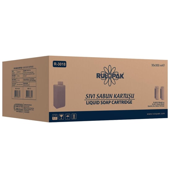 Rulopak Sıvı Sabun Kartuşu 30x300 Ml