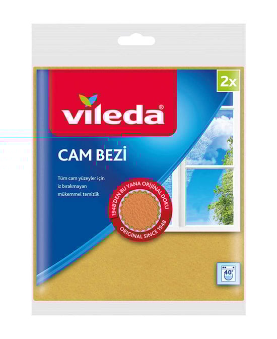 Vileda Cam Bezi 2'li Paket