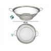 İ22-415 ( 22cm ) ( Metal Kulplu ) Tel Sepet Süzgeç