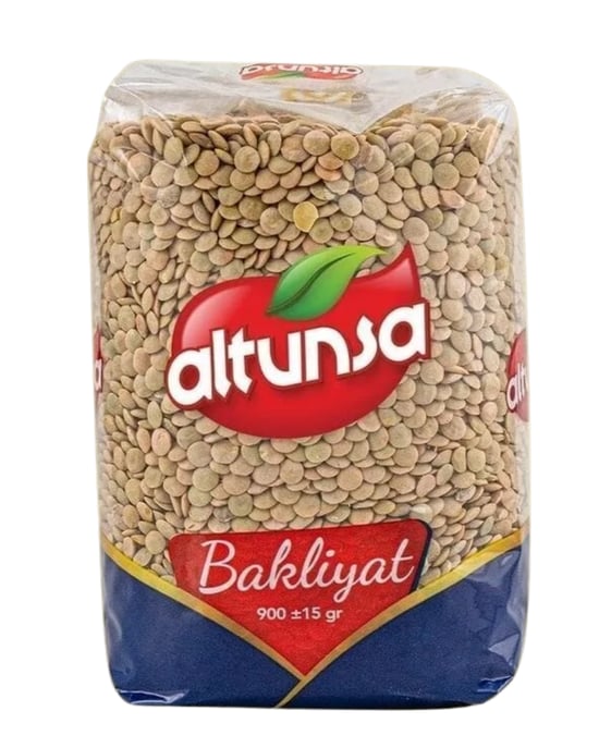 Altunsa Yeşil Mercimek Yerli 900 Gr