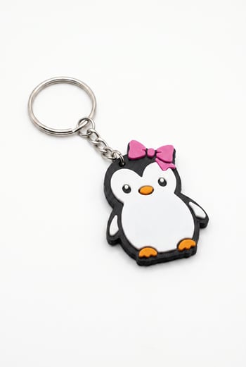 Penguen Figürlü Açacaklı Anahtarlık