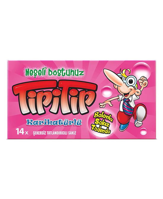Tipitip Sakız 27 Gr X 12'li Paket Meyve Aromalı Şekersiz