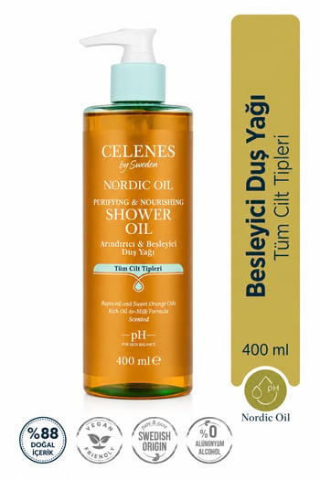 Nordic Oil Besleyici Duş Yağı Parfümlü Tüm Cilt Tipleri