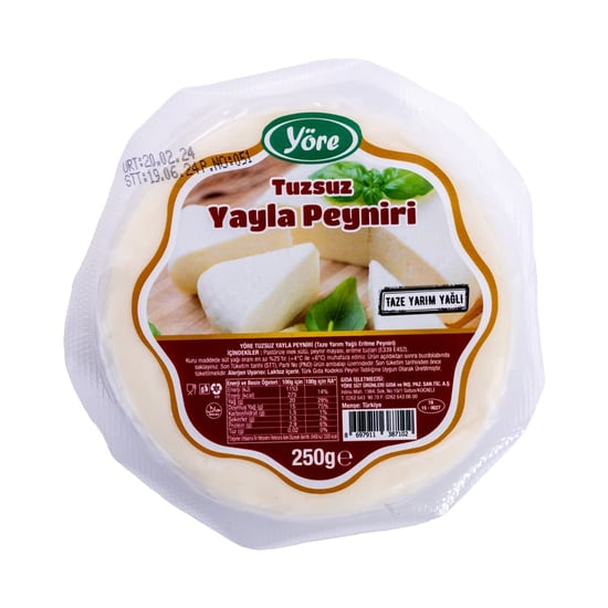Yöre Tuzsuz Oba Eritme Peyniri 250 Gr
