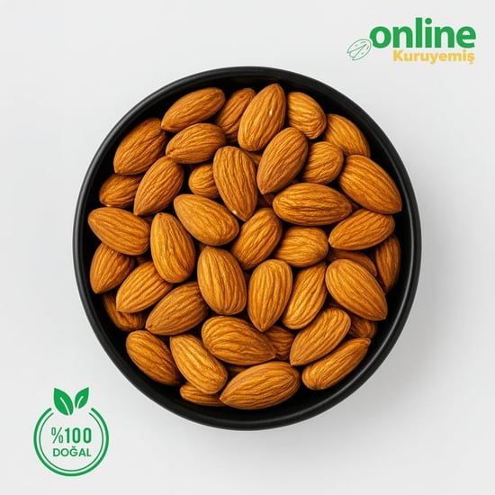 Online Kuruyemiş İthal Badem İçi Çiğ 1000 Gram