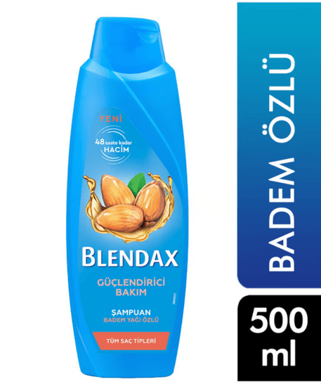 Blendax Şampuan 500 ml Badem Yağı Özlü
