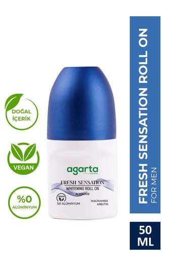 Ter Kokusu Önleyici 24 Saat Etkili Beyazlatıcı Erkek Fresh Sensatıon Roll-on 50 Ml