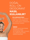Zederma Doğal Roll-on Deodorant Portakal