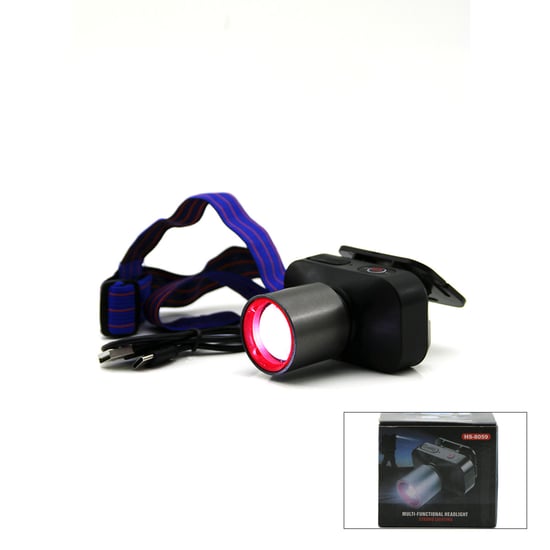 Multi-functional Or-8059 Eko ( Şarjlı ) ( 30w ) Kafa Lambası Fener 1 Led ( Usb & Type-c ) (kademe Işık Ayarı & Flaşör )
