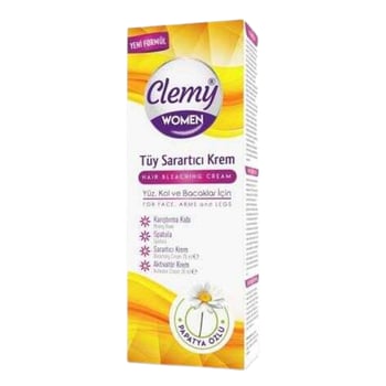 Clemy Women Tüy Sarartıcı Krem 70 Ml ve Aktivatör Krem Yüz,kol ve Bacaklar için 35 Ml