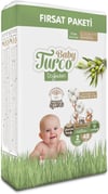 Baby Turco Doğadan 2 Numara Mini 48'li Bebek Bezi