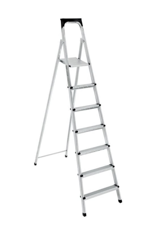 6+1 Basamaklı Profil Merdiven (ev, Bahçe, İşyeri için Uygun)