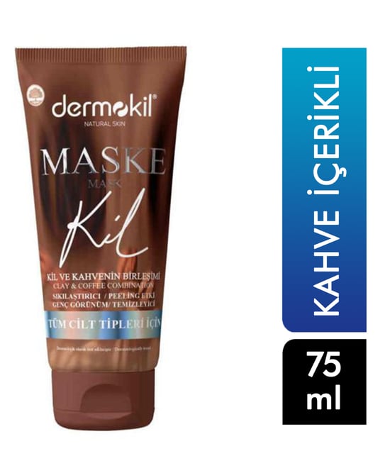 Dermokil Kil ve Kahve İçerikli Sıkılaştırıcı Etkili Maske 75 Ml