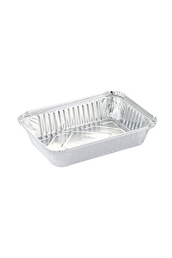 Alüminyum Kap 1000 gr Yayvan 100 Adet