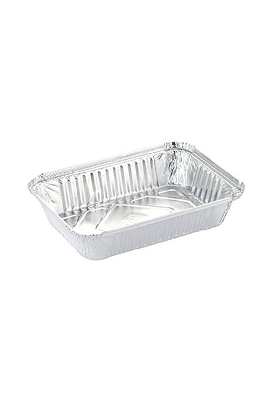 Alüminyum Kap 1000 gr Yayvan 100 Adet