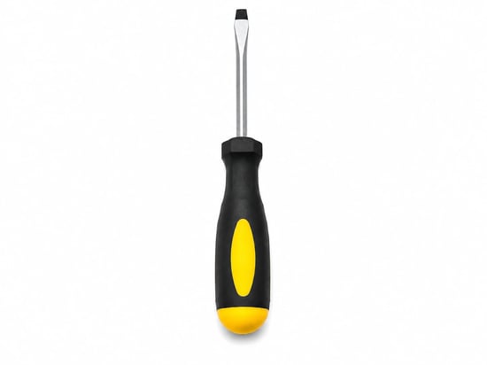 190 Mm Düz Tornavida | Ergonomik Kaymaz Saplı