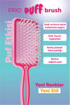Proco Beauty Pro Puf Açma Tarama Saç Fırçası - Geniş Yüzey Soft Touch Hava Yastıklı Puf Saç Fırçası ( Yavruağzı - Sarı, Lila - Vişne, Mint Yeşili - Bebek Pembesi)
