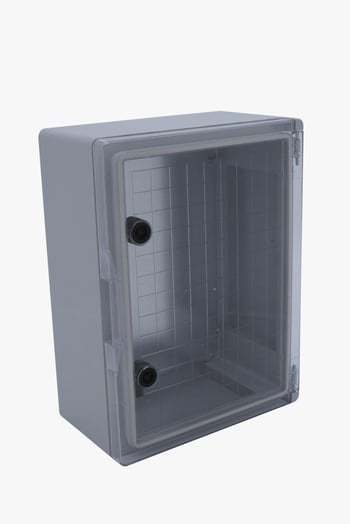 25*30*13 GALVANİZ TABANLI SAÇLI ŞEFAF KAPAKLI