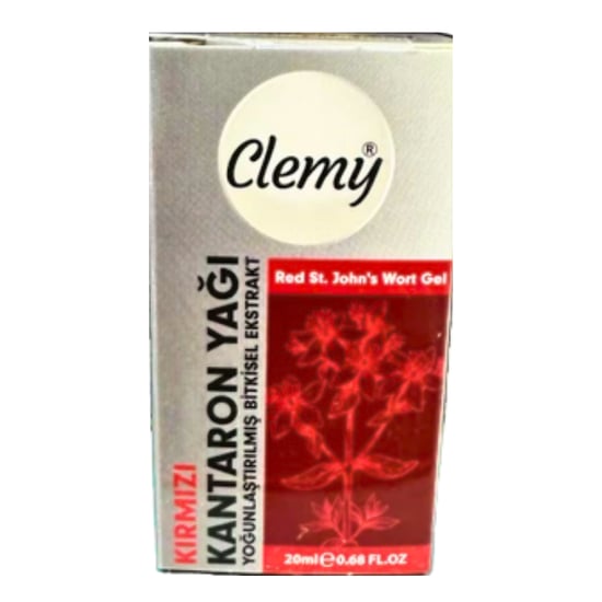 Clemy Kırmızı Kantaron Yağı 20 Ml