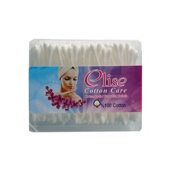 Elise Favori Cotton ( Kare Kutu ) Kulak Çöpü ( Pamuklu Çubuk )