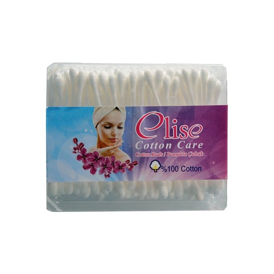 Elise Favori Cotton ( Kare Kutu ) Kulak Çöpü ( Pamuklu Çubuk )