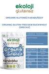 Organik Glutensiz Çiğ Karabuğday 500 Gr.